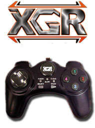XGR Digital USB GamePad -Plug and Play, 8way direction button, 10 fire buttons, Turbo/Clear function