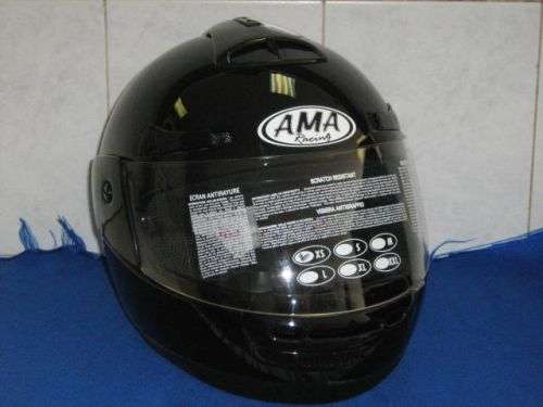 AMA BLACK XS HELMET