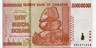 50 Billion Zimbabwe Dollars