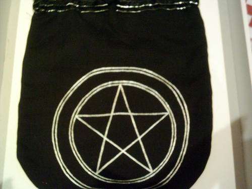 Embossed Tarot Card Bag