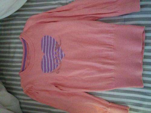 Baby Girl Pink Heart Jersey BY Mother are IN size3-4years