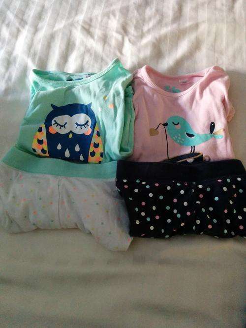 Baby girl Two pack set of summer Pyjamas by Cotton On in size4years