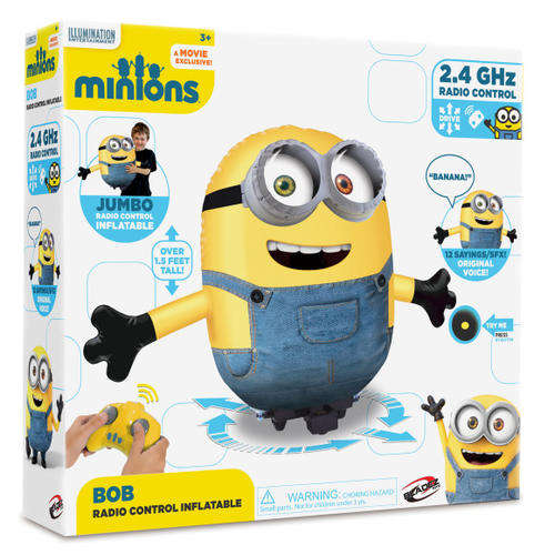 RADIO CONTROL JUMBO INFLATABLE BOB THE MINION TOY | FUN SUNDAY |