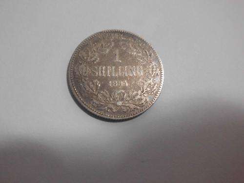1894 ZAR ONE SHILLING ~  FUN SUNDAY ~ @ R1 START ~