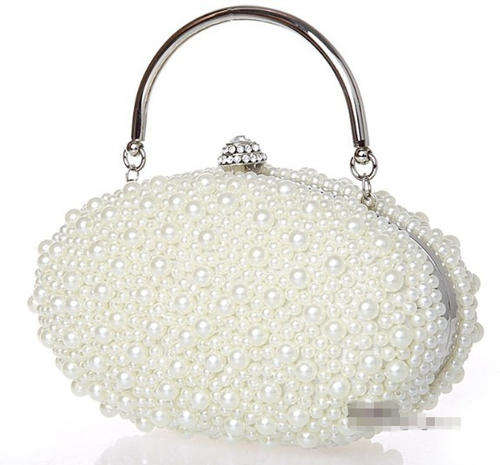 Delicate pearl Evening Bag Clutch Bag