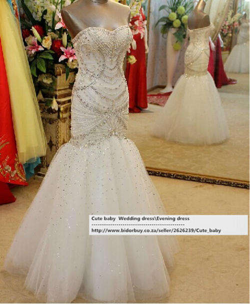 Wedding Dresses Special Offer New Luxury Crystal Rhinestone Mermaid Wedding Dresses was listed for 1 999.00 on 10 Mar at 08 31 by Cute baby in Johannesburg ID 579548116