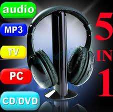 5 IN 1 WIRELESS HEADPHONES
