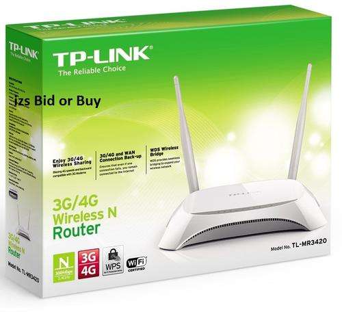 TP-Link 3G/4G Wireless N 300Mbs Router TL-MR3420