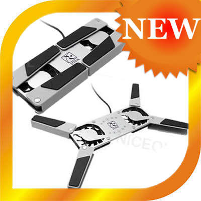 USB Fan Light Laptop Notebook Cooling Pad Cooler