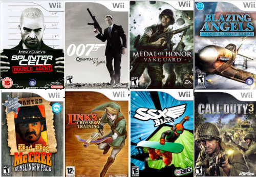 Nintendo Wii Games x 8