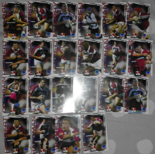 Queensland Reds 2003 set of 19 cards