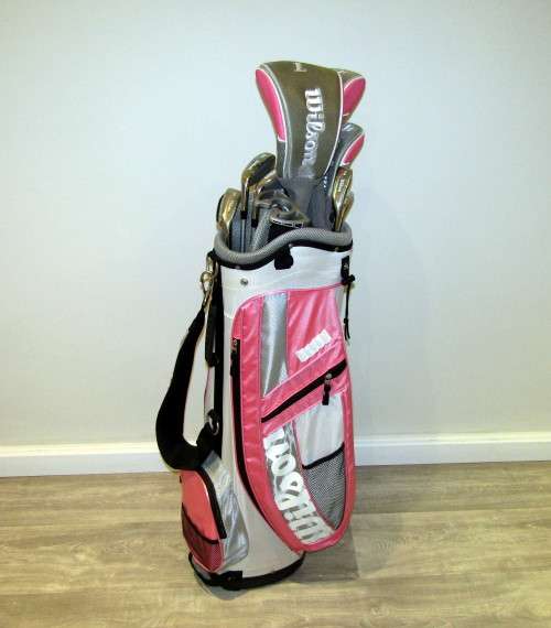 Ladies Gold Clubs - Pink