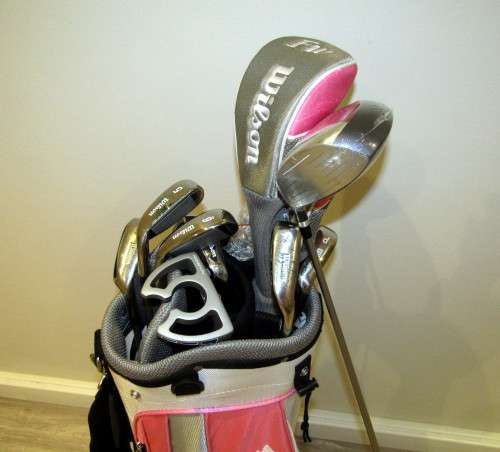 Ladies Gold Clubs - Pink