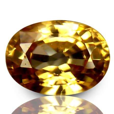 ZIRCON - 1.43ct Honey Brown