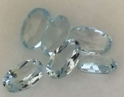 1.54ct Natural Oval Sky Blue Topaz 6pc