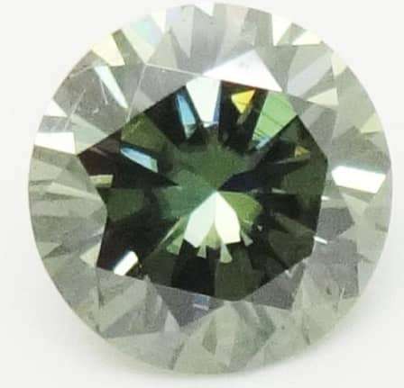 3.79ct FANCY DARK GREEN MOISSANITE