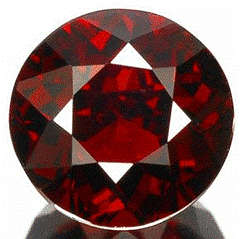 0.990ct Natural GARNET Round