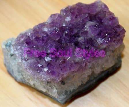 AMETHYST ON MATRIX