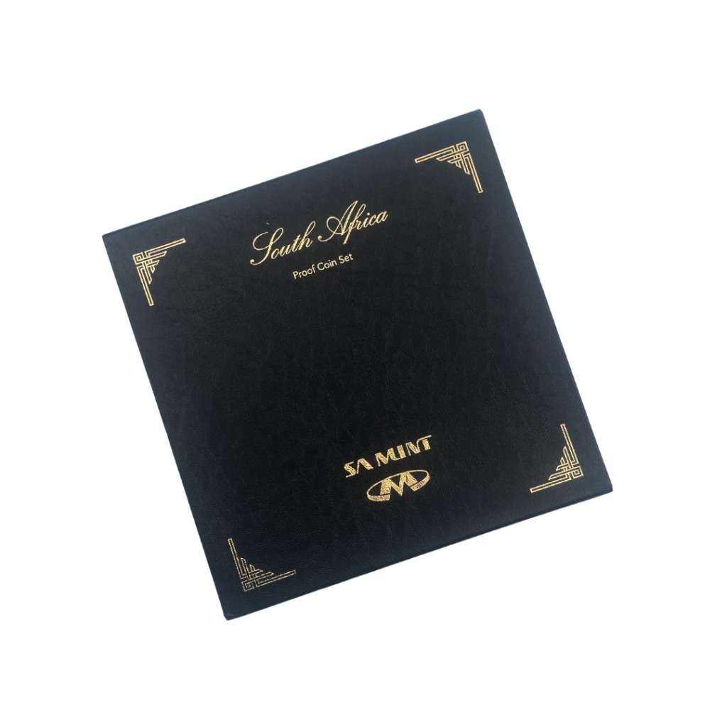 1997 South Africa Arum Lily Proof Coin Set in original mint box **Mintage ONLY 3596**