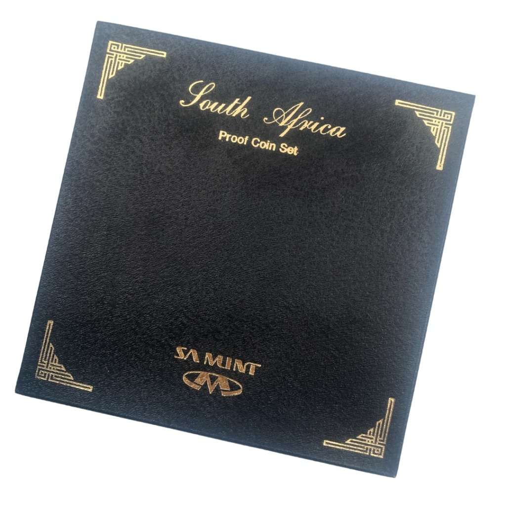 2007 South Africa Proof Coin Set in original mint box **Mintage ONLY 1280**