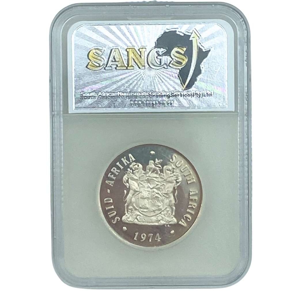 1974 S.Africa R1 Silver PF64