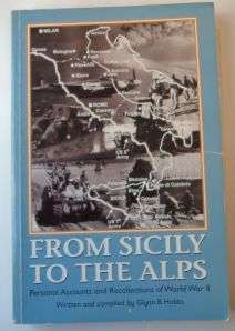FROM SICILY TO THE ALPS by Glynn Hobbs (signed, presentation)