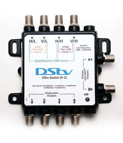DSTv Explora Multiswitch