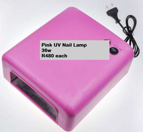 Nail UV lamp 36w (PINK)