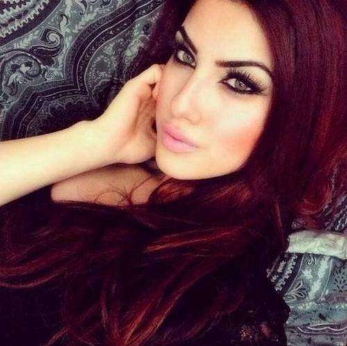 #999 dark red clip in extensions - wavy or straight 24inch, 120g