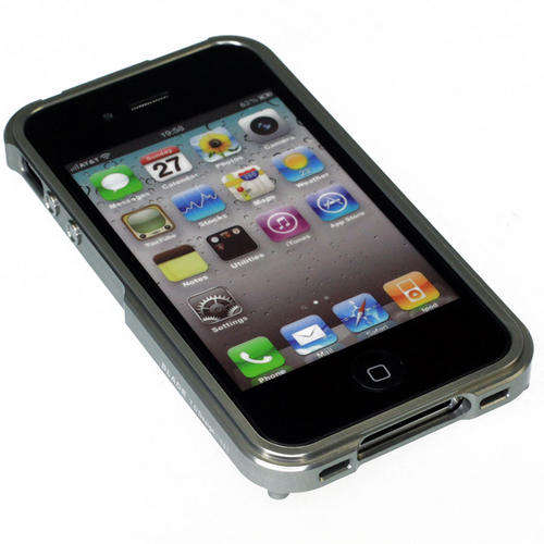 Apple iPhone 4/4s BLADE Aluminium Metal Bumper Case **Colours Avl*