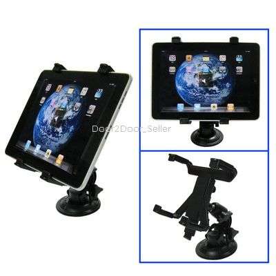 Car Windshield Mount Cradle Holder for all iPad, Samsung Tab 10.1"/8.3"/7"/7.7"/P1000