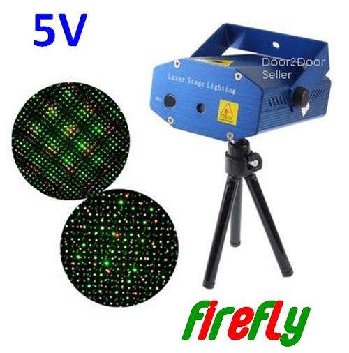 Mini Laser Stage Lighting for Disco Parties, Wedding Events with Sound Active Function