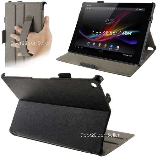 SONY Xperia Z 10.1" Tablet Folio Case with Hand Grip