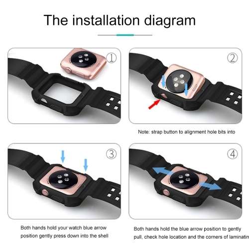 38mm Apple Watch strap Series 3 & 2 & 1 Protective watch band