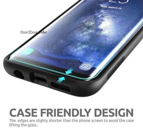 Samsung NOTE 8 Screen Protector Tempered Glass 9H Case Friendly IN STOCK