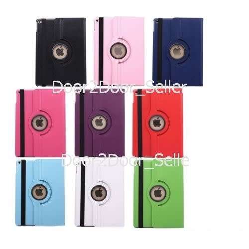 9.7" IPAD PRO SWIVEL ROTATING CASE - Cover for iPad PRO 9.7" avl in colours