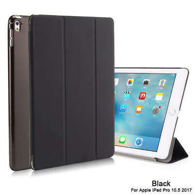 10.5 inch iPad Air 3 Tri Fold SMART Case 10.5` Cover Sleep/Wake Black or Red