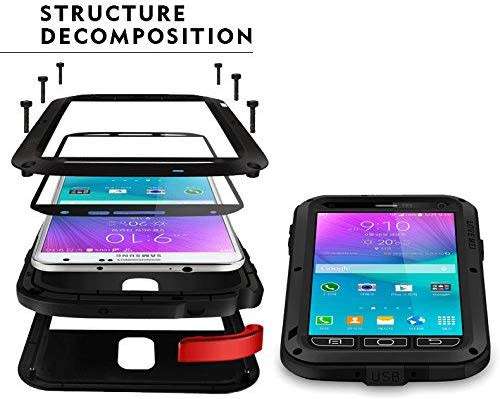 WATERPROOF, SHOCKPROOF CASE FOR SAMSUNG GALAXY NOTE 4