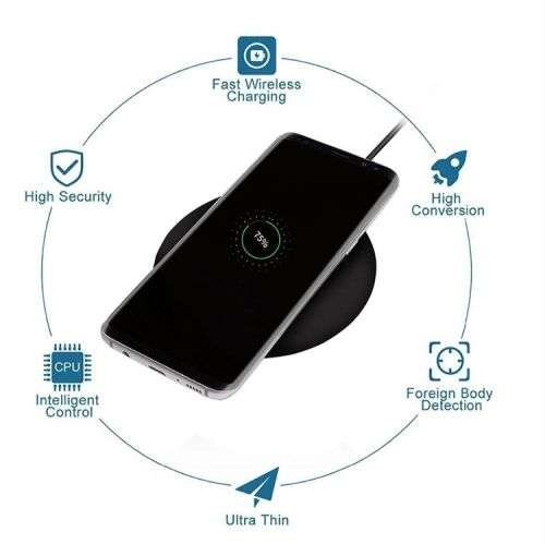 Fast Charger QI Wireless Charging Pad 10w