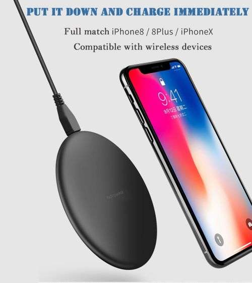 Fast Charger QI Wireless Charging Pad 10w