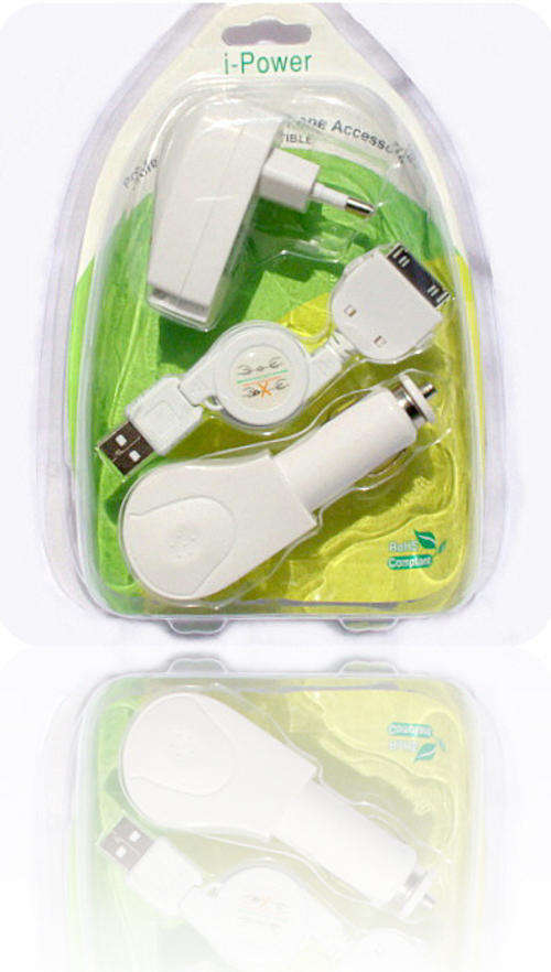 3-in-1 Charger for all iPod / iPhone / 3G