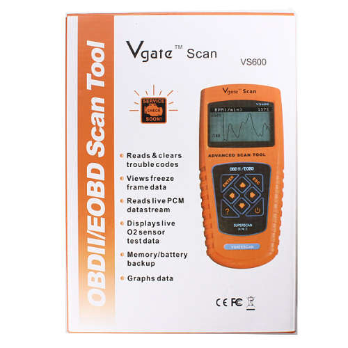 LATEST VS600 Vgate Scanner OBD2 EOBD Universal Fault Code Diagnostic Scan Tool. LIMITED FREE COURIER