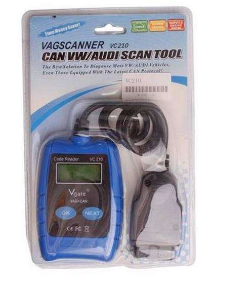 VW, AUDI. VAG Auto Scanner VC210 OBD2 EOBD CAN Code Reader Diagnostic Tool, M/AREAS FREE COURIER/