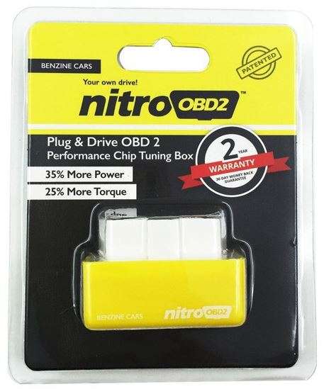 Nitro OBD2 Plug & Drive Performance Tuning Box, 35/25% more power/torque, PETROL CARS *FREE DELIVERY