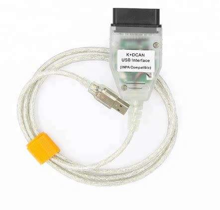 BMW INPA K+DCAN Diagnostic Interface, FT232RL Chip, Green PC Board