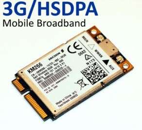 Reduced to clear Original Dell internal / onboard mobile broadband 5530 3G HSDPA 7.2 mbps WWAN card
