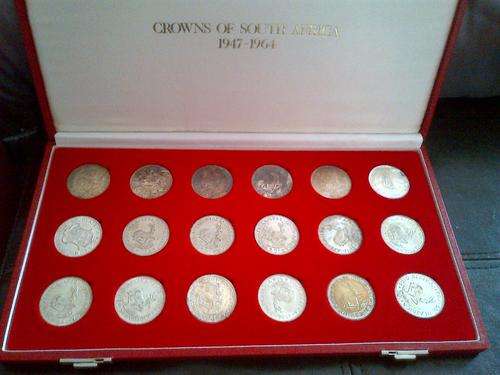 #######  Complete Crown Set 18 Crowns Lovely Coins  #######