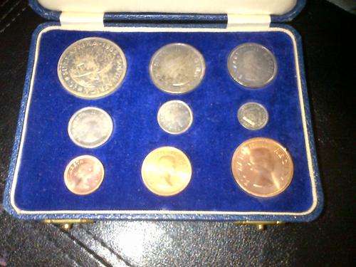#######  Scarce 1955 Short Proof Set  #######  Mintage 2850