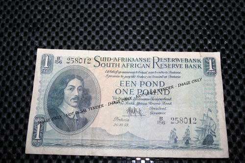 ##### 1 Pound Note 20 Oct 1953 #####