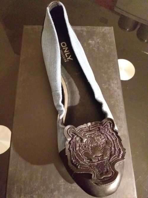 Cora Embroidery Ballerina (Only Geniune Leather shoes)